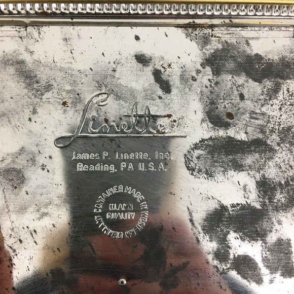 Vintage Linette Candy Tin Trinket Storage Box - Picture 15 of 16